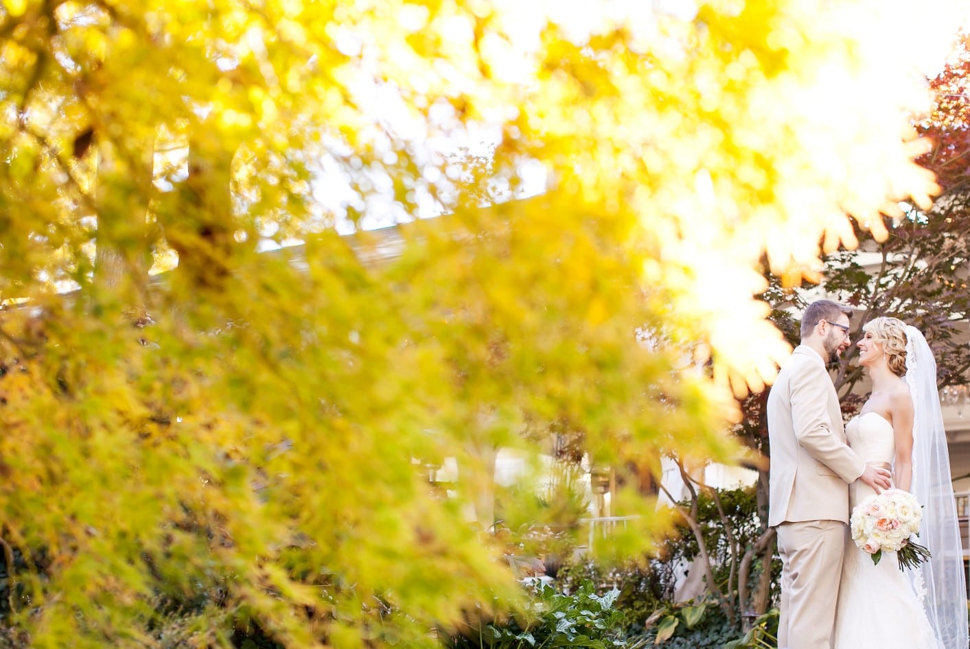 Destination Garden Wedding in Fall November 7 at CJ's Off the Square Nashville Outdoor