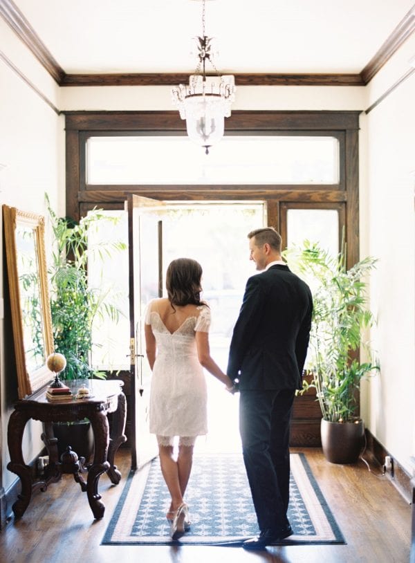 Rain or shine, CJ's Off the Square has multiple locations on the property for romantic, elegant wedding ceremonies for up to 20 guests.