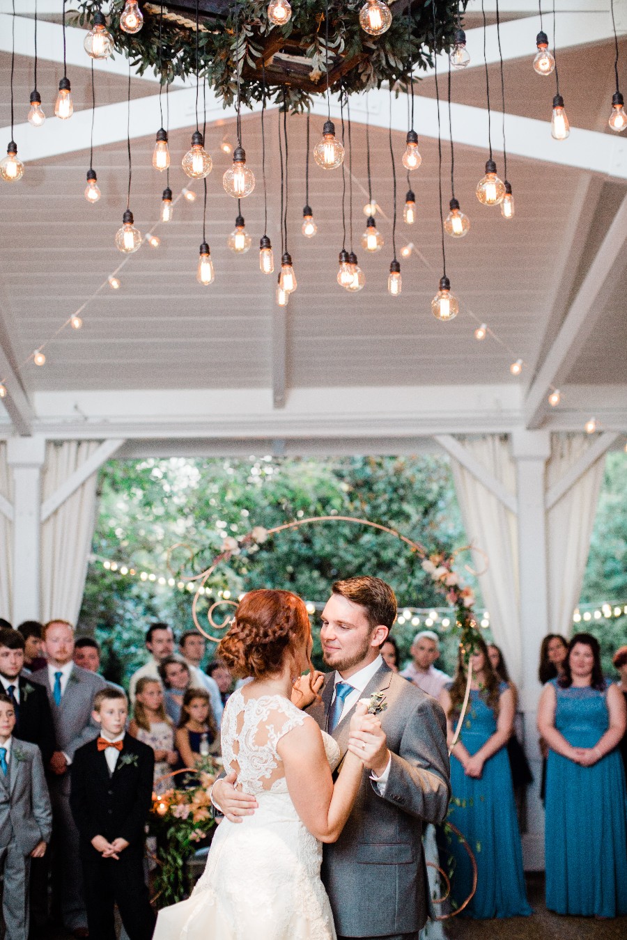 Whimsical Nashville Garden Wedding in Coral, Peach, Copper and Dusty ...