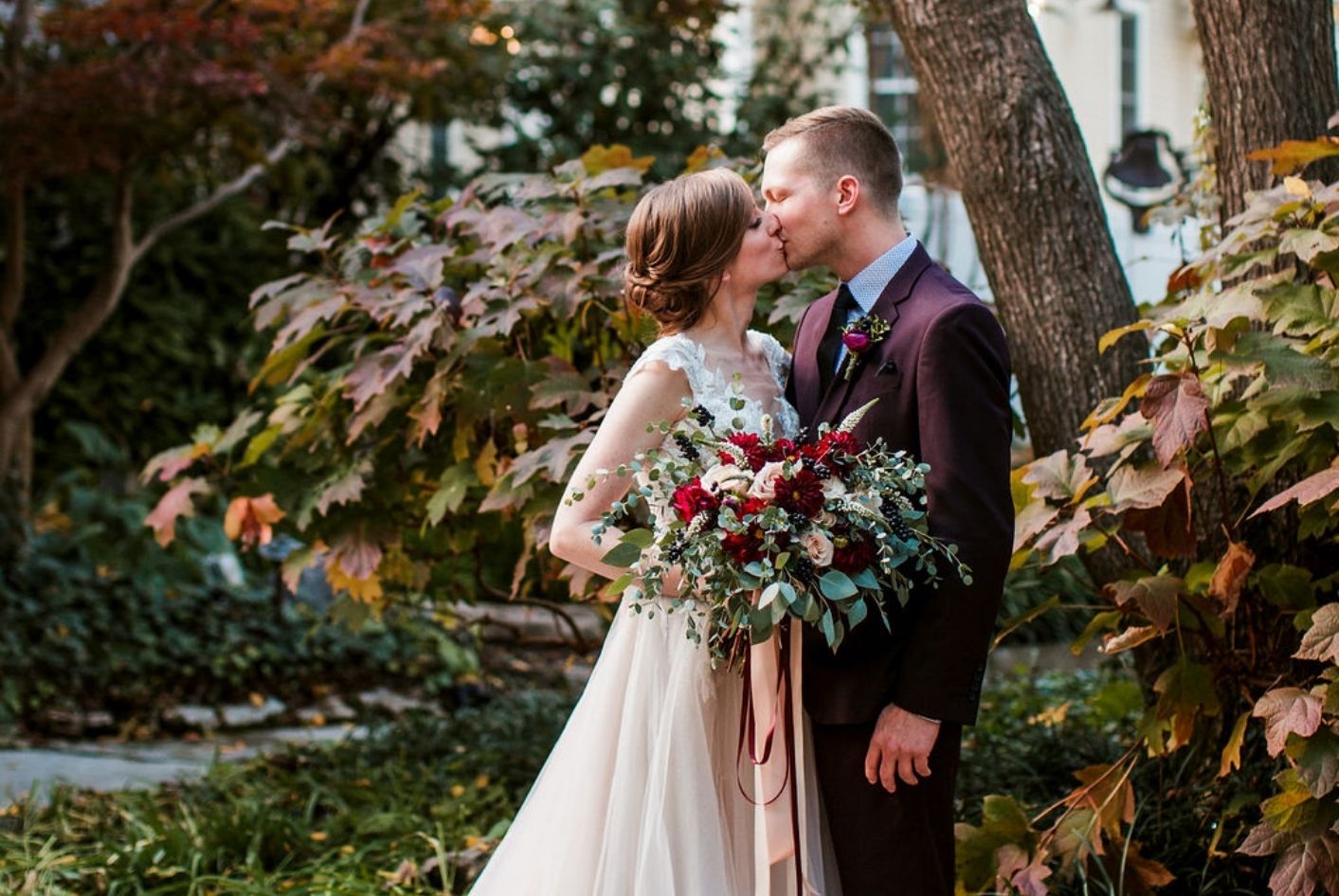 Amanda & Nick’s Rustic Fall Garden Wedding | November 8