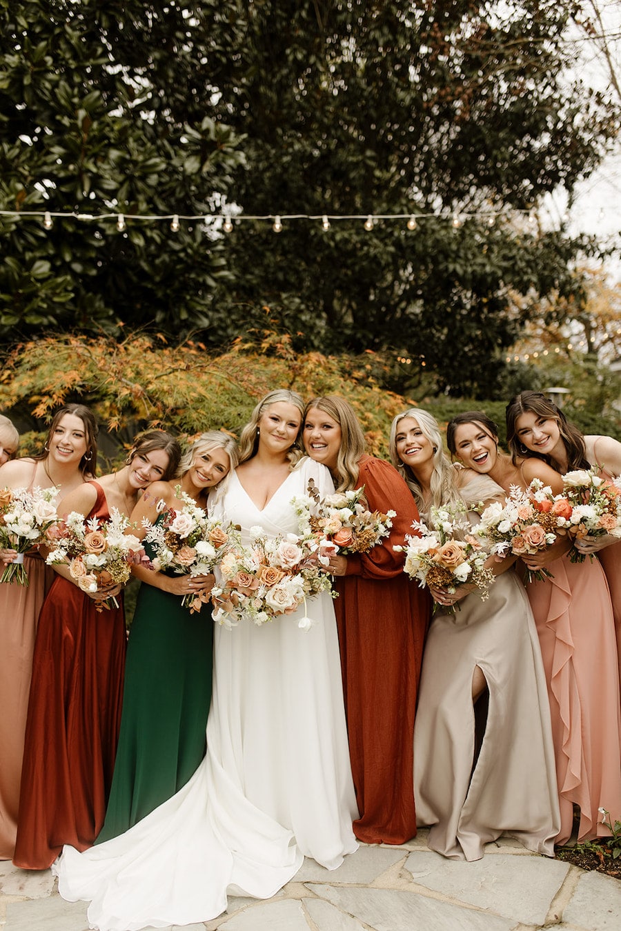 Nashville Wedding Venue That’s Perfect for Outdoor Ceremony and Reception with Fall Tones