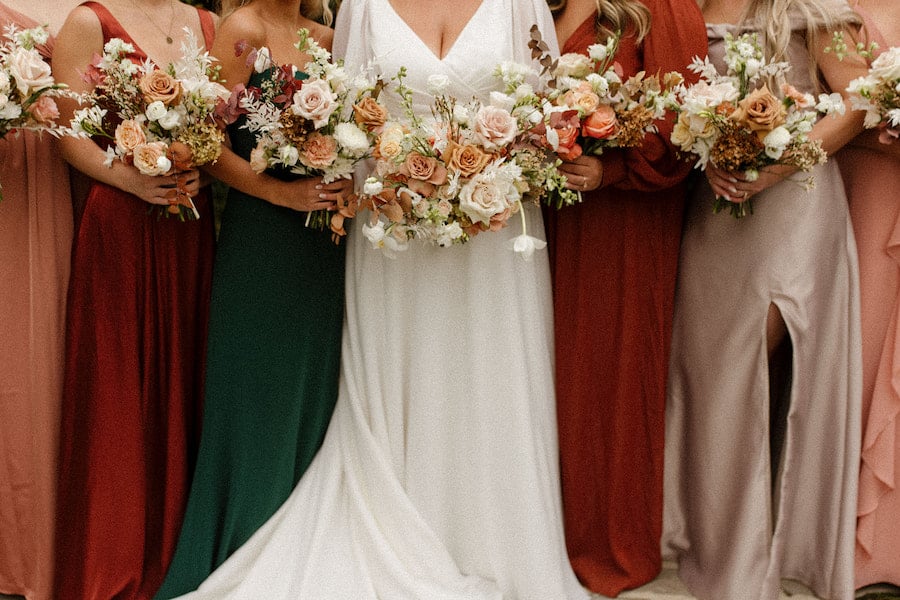 Wedding Venue Ideas with Fall Colors and Earthy Tones