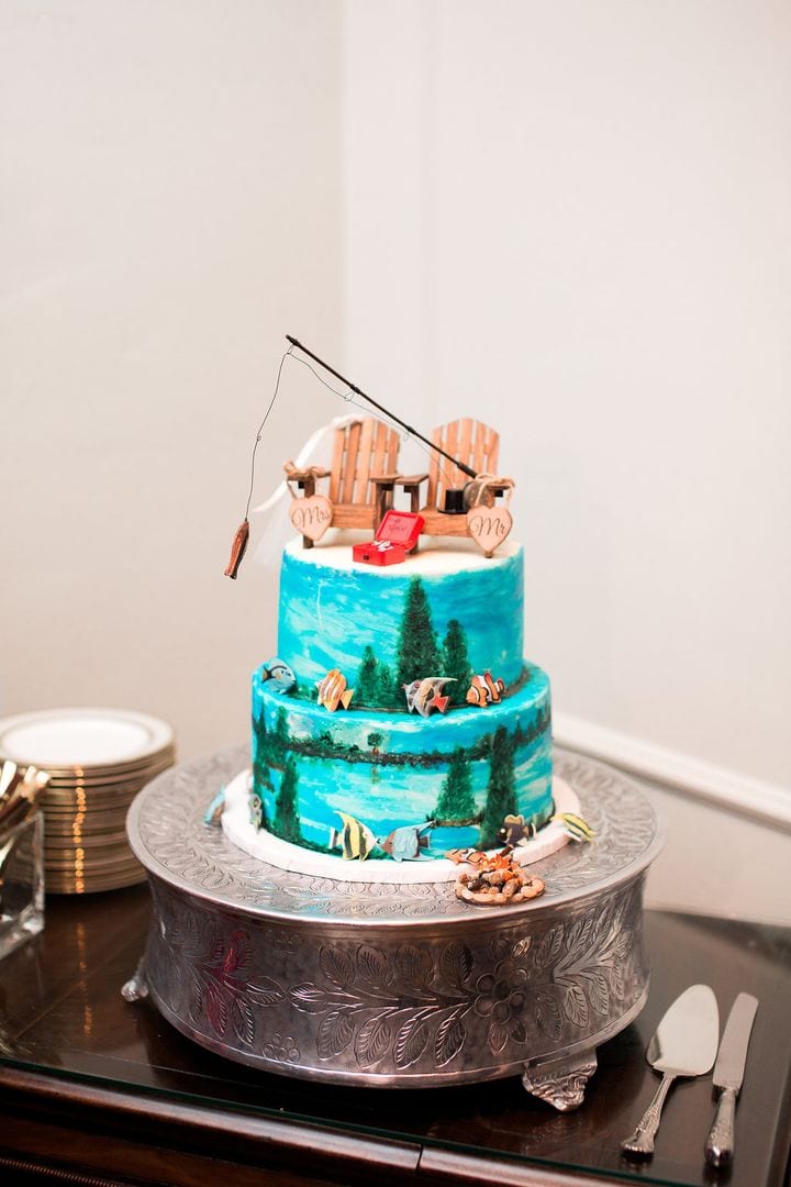 CJ's Off the Square, Franklin TN Weddings, Grooms Cake, Lindsay Campbell Photography