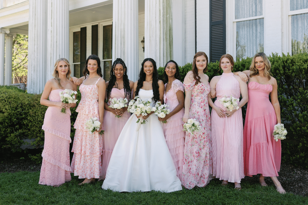 bridal party |CJ's Off the Square, Franklin, TN