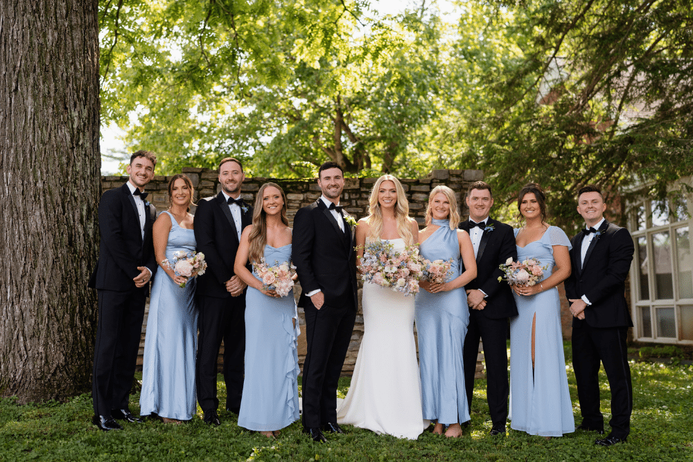 bridal party blues | CJ's Off the Square, Franklin, TN