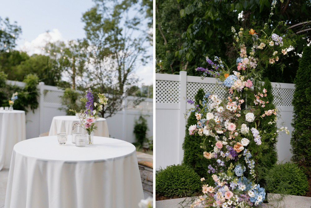 wedding arch | CJ's Off the Square, Franklin, TN