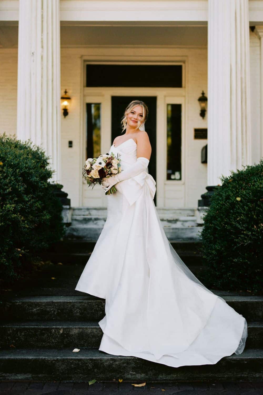 brides white dress| CJ's Off the Square, Franklin, TN