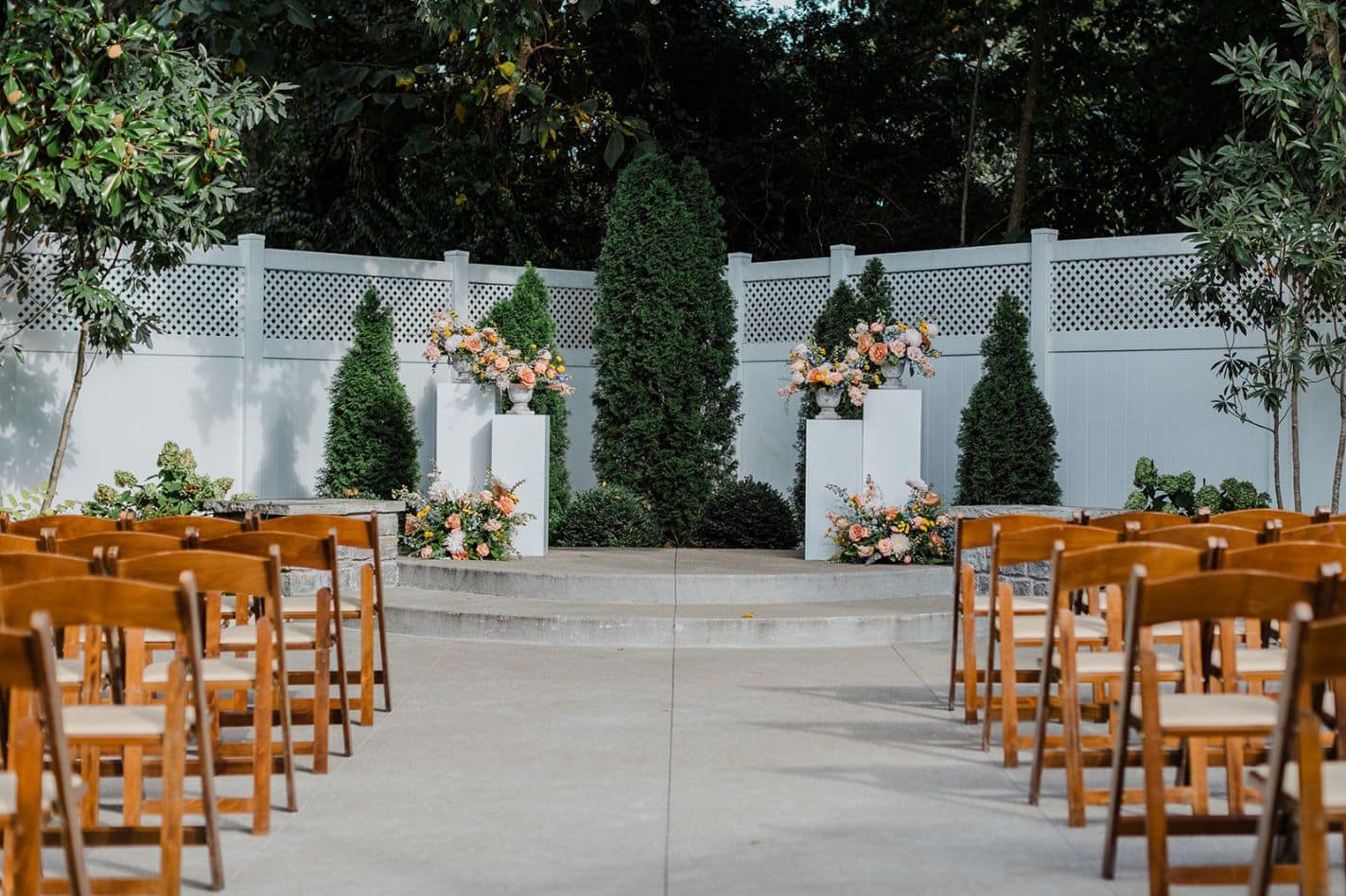 Nashville Garden Wedding + Event Venue | CJ's Off the Square