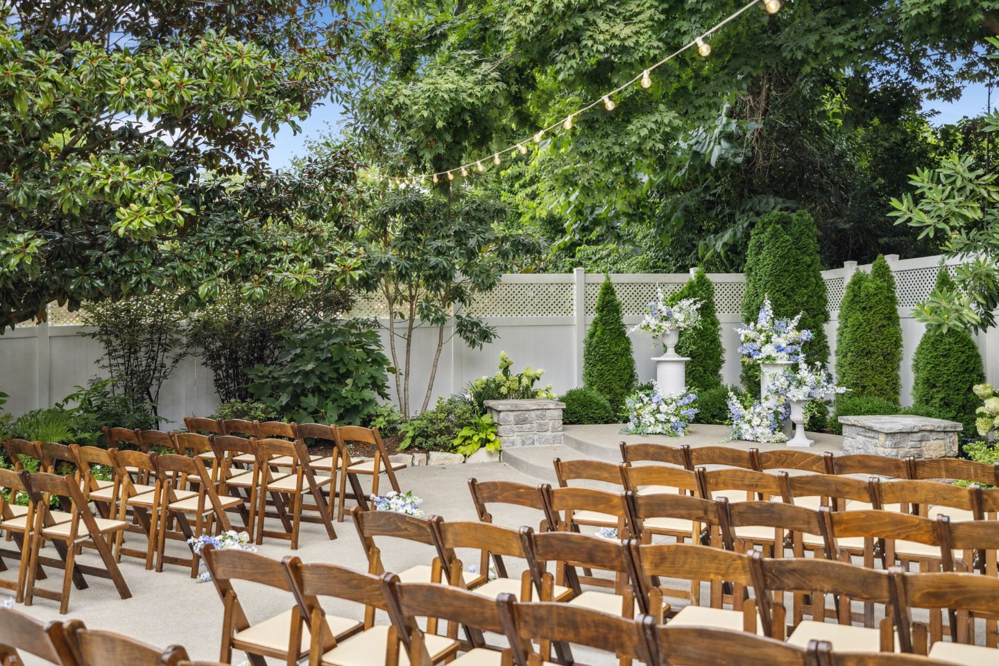 Nashville Garden Wedding + Event Venue | CJ's Off the Square