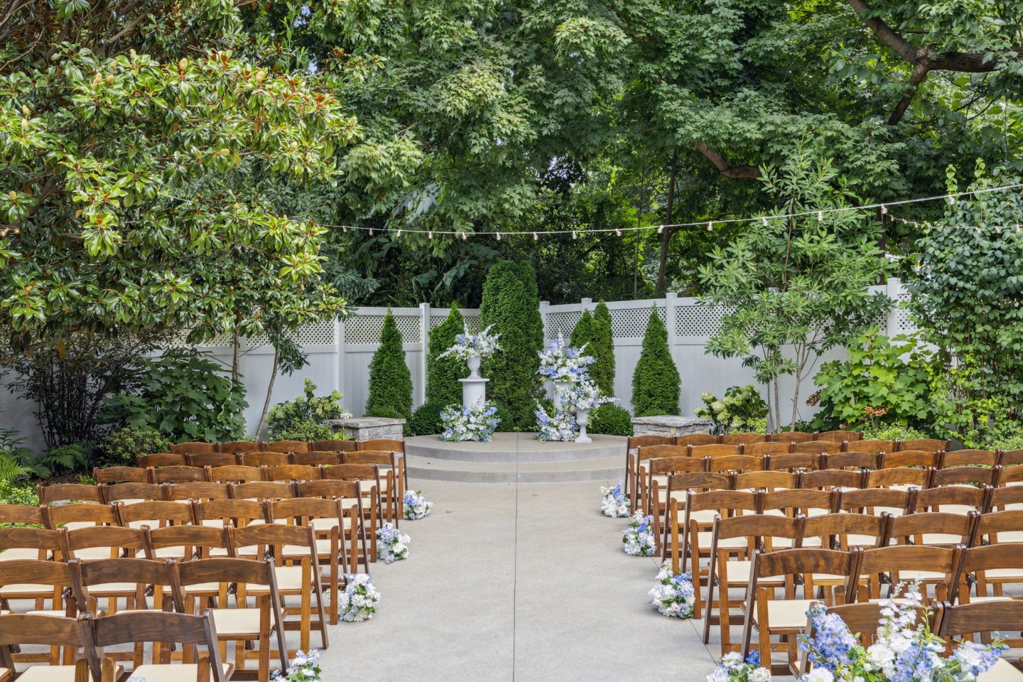 Nashville Garden Wedding + Event Venue | CJ's Off the Square