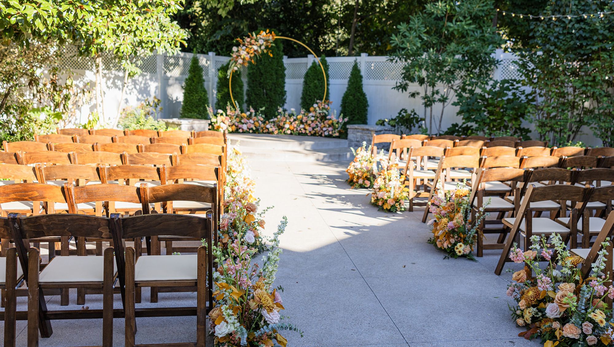 Nashville Garden Wedding + Event Venue | CJ's Off the Square