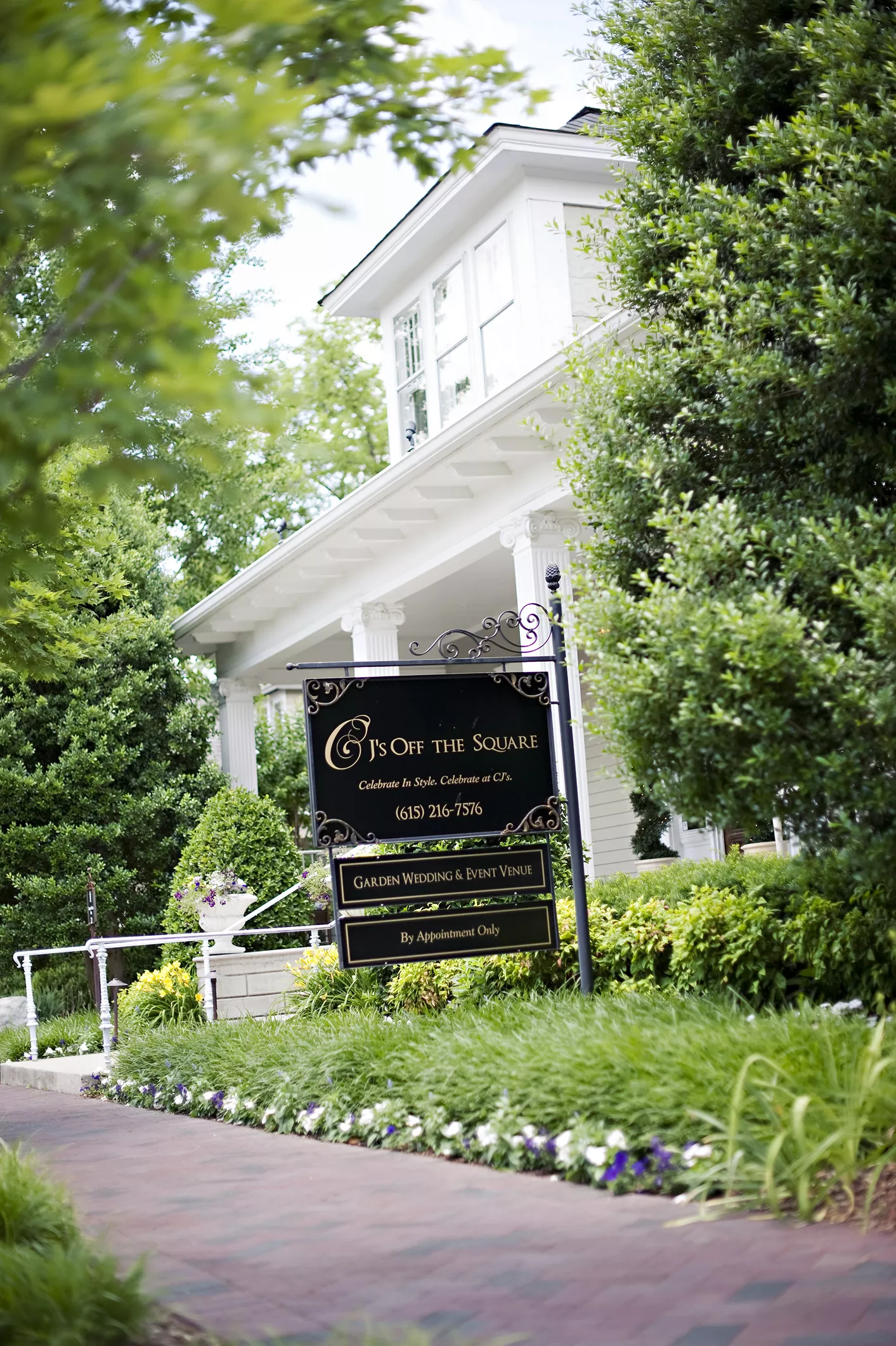 Nashville Garden Wedding + Event Venue | CJ's Off the Square