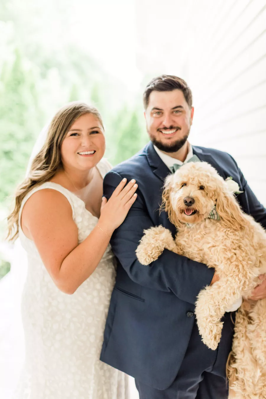Ivory, Sage, Blush Wedding Colors with Greenery and Candles at Franklin, TN Venue