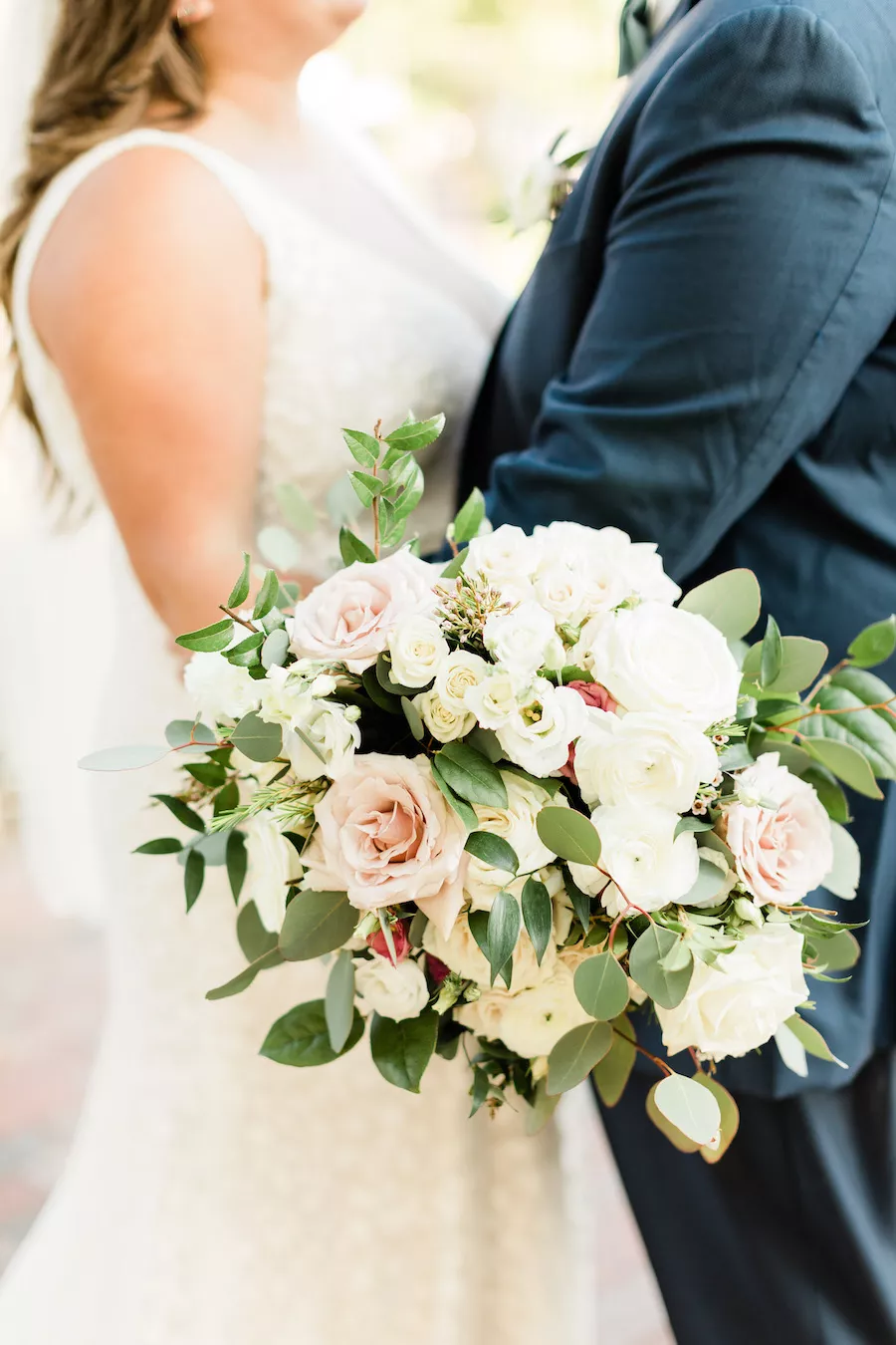 Outdoor Wedding Reception Near Nashville with Sage Green and Candles