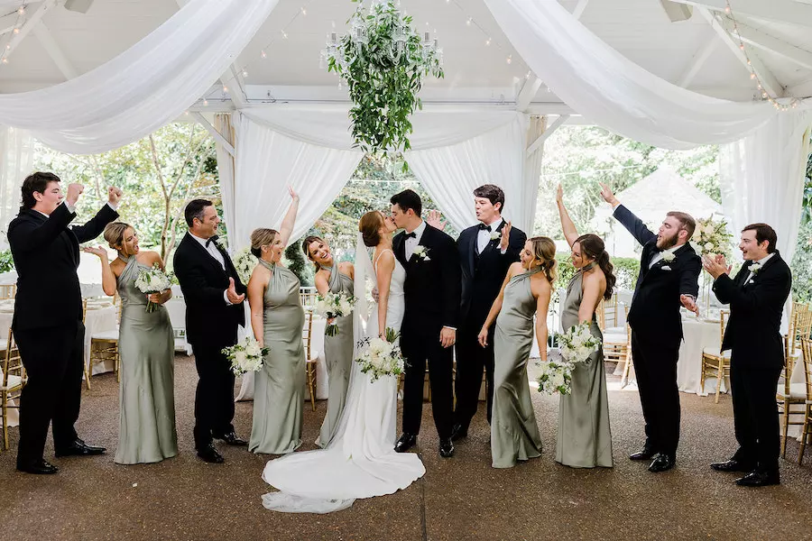 Romantic Neutral Wedding Colors Mood Board For Your Garden Wedding