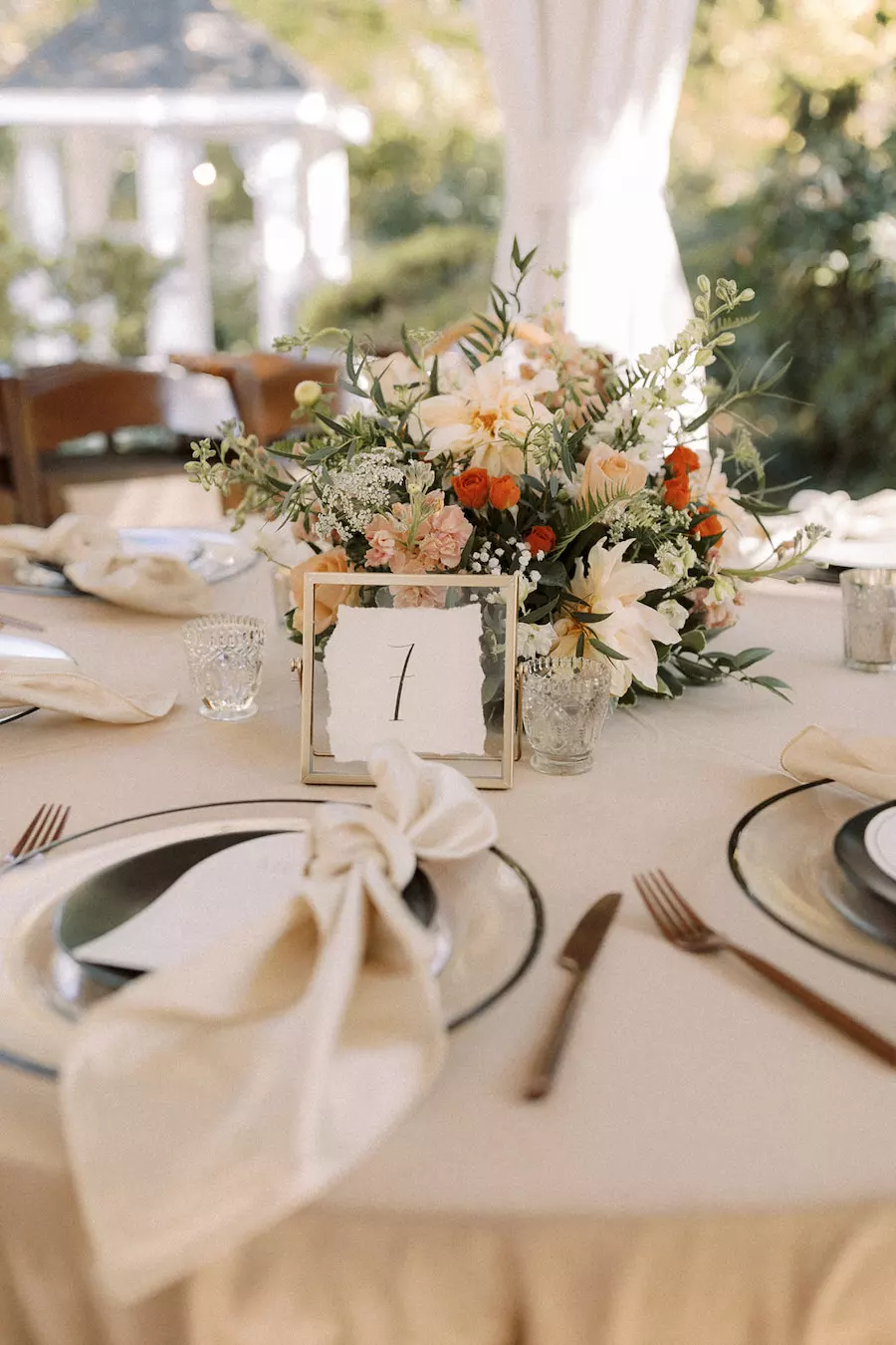 Romantic Neutral Wedding Colors Mood Board For Your Garden Wedding