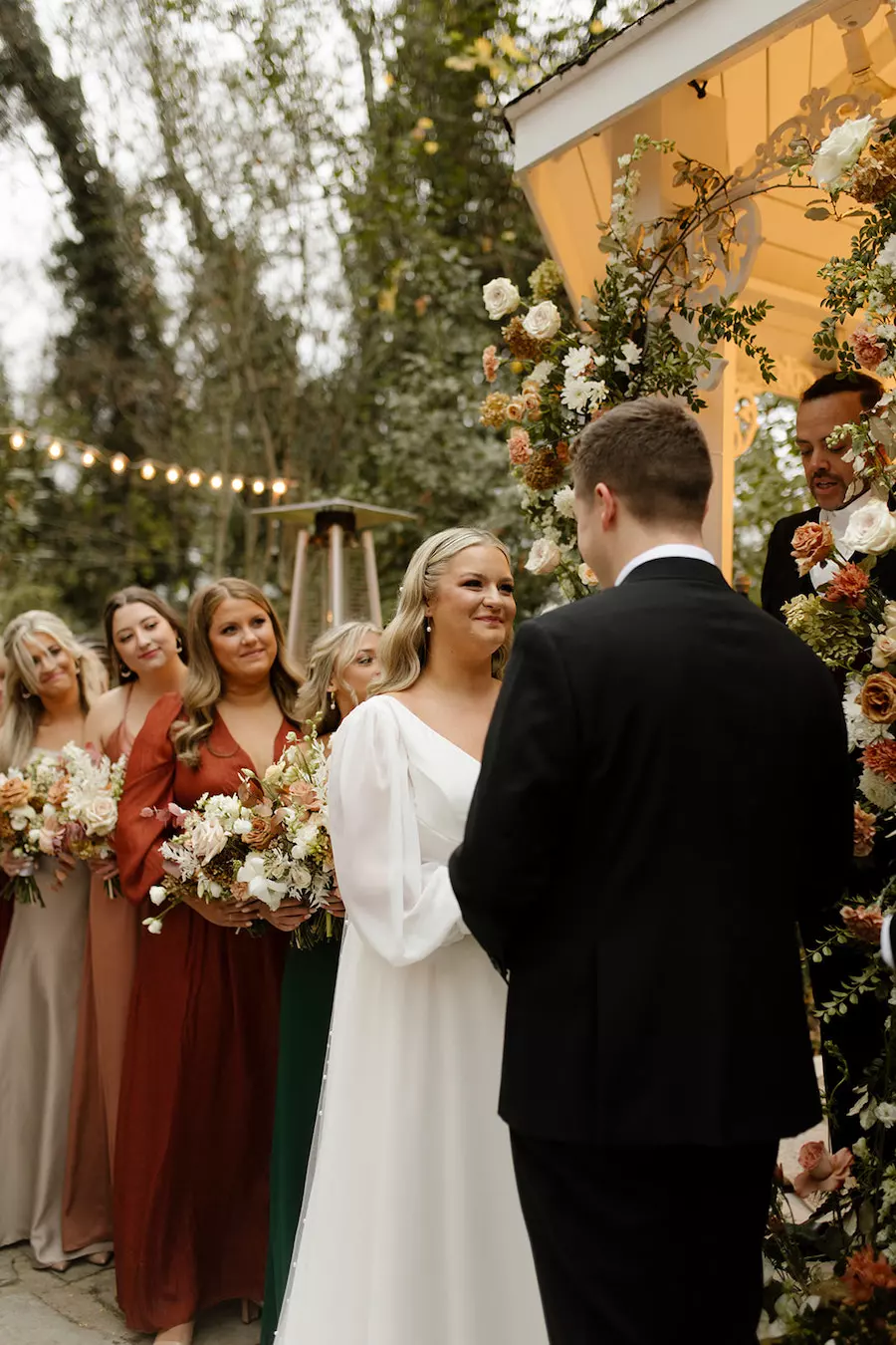Nashville Wedding Venue That’s Perfect for Outdoor Ceremony and Reception with Fall Tones