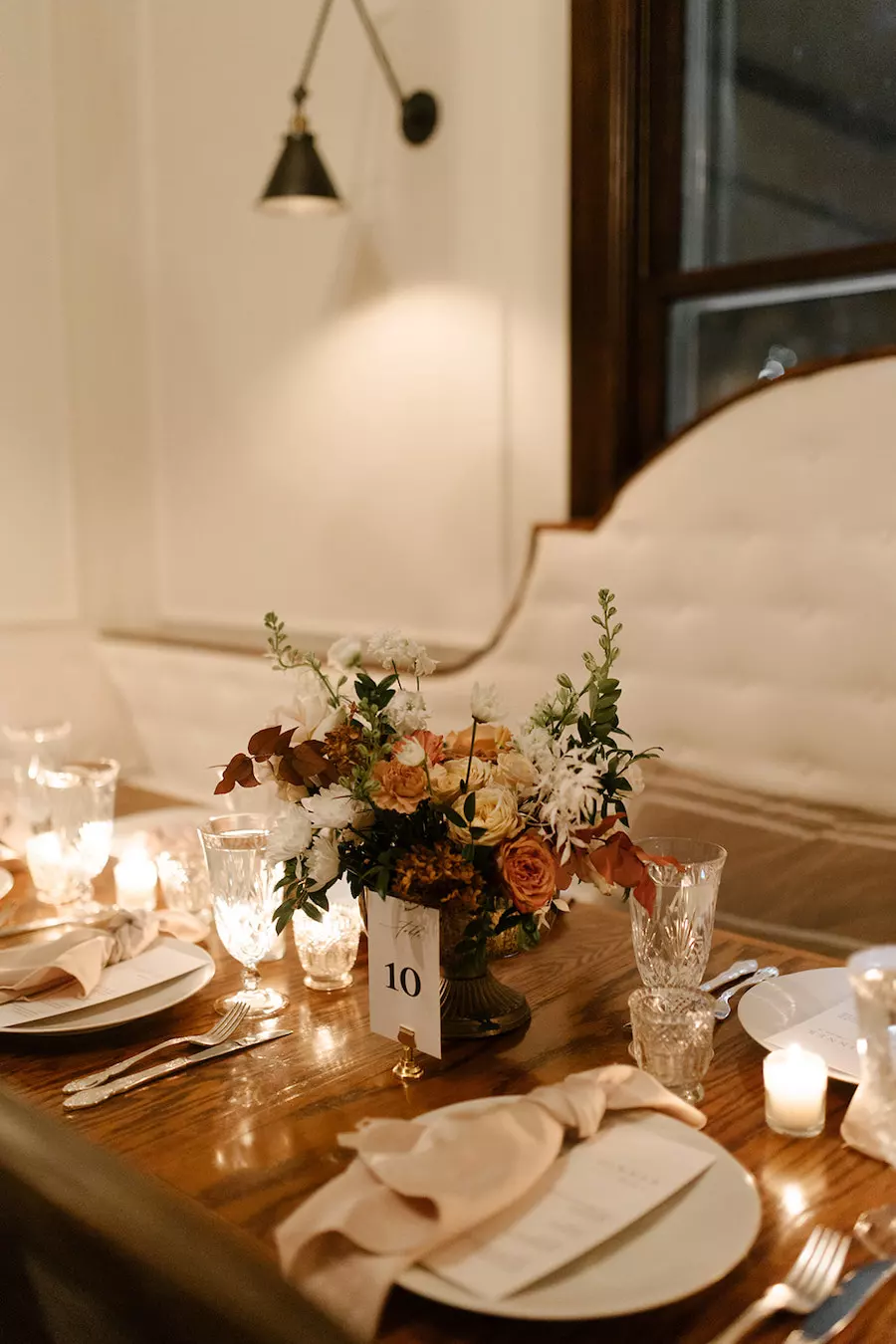 Romantic Fall Wedding Colors Mood Board for Your Garden Wedding