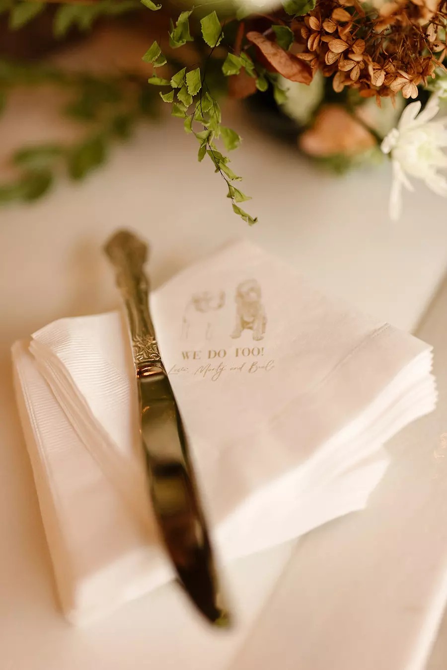 Outdoor Wedding Reception Near Nashville with Earth Tones and Candles