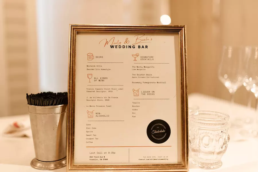 Nashville Wedding Venue That’s Perfect for Outdoor Ceremony and Reception with Fall Tones