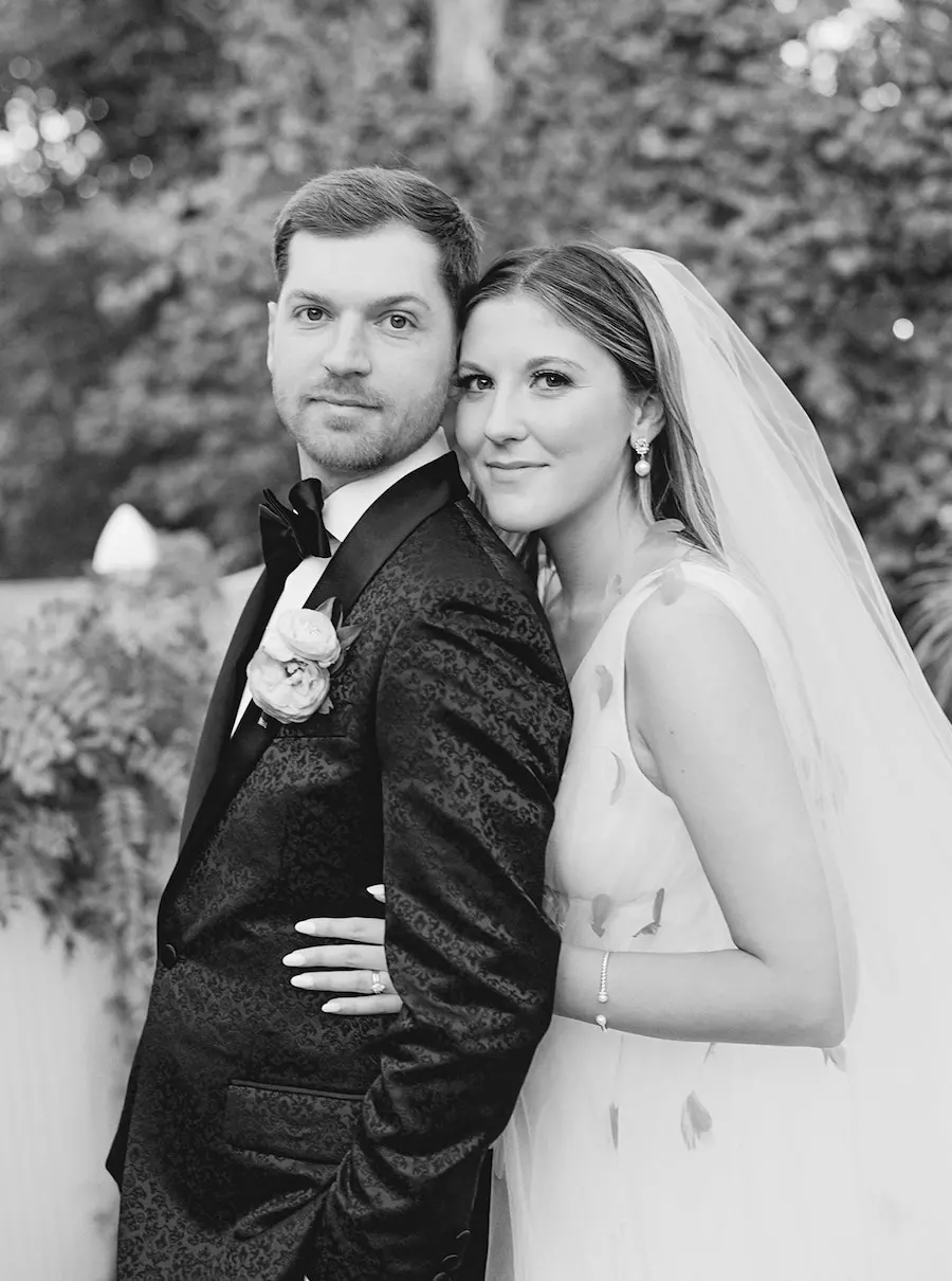Outdoor Wedding Reception Near Nashville with Bright Pink, Blush, White, & Gold