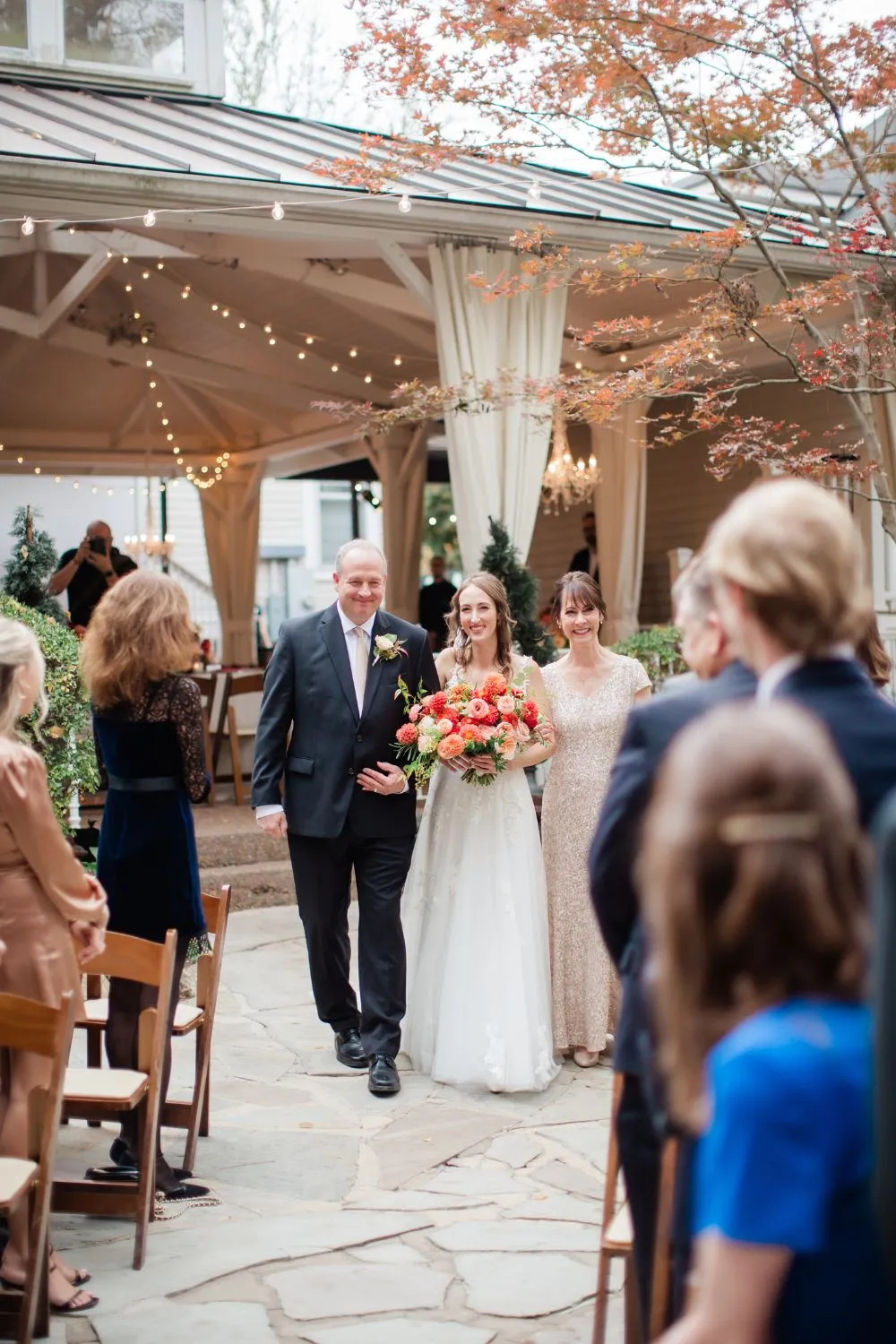 father and bride | CJ's Off the Square, Franklin, TN
